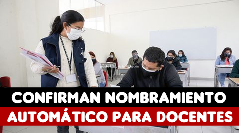 CURSO: NOMBRAMIENTO DOCENTE 2024